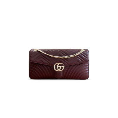GUCCI GG MARMONT SHOULDER BAG 788371 (40*21*8.5cm) GUCCI GG MARMONT SHOULDER BAG 788371 (40*21*8.5cm)